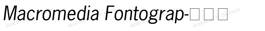 Macromedia Fontograp字体转换